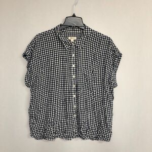 Style & Co Women Blouse Top Button Shirt Plus Size 2X Plaid B164 -11